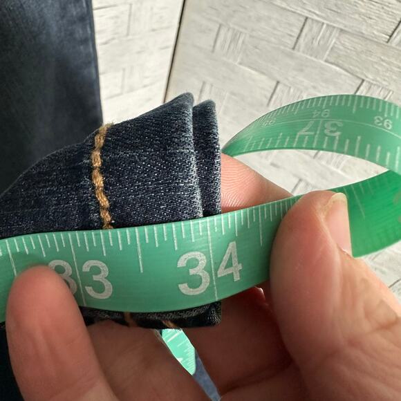 Torrid women’s jeans, medium wash, light distressing luxes slim boot plus size - Picture 11 of 14